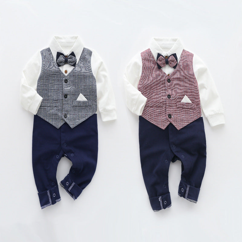 Baby gentleman romper